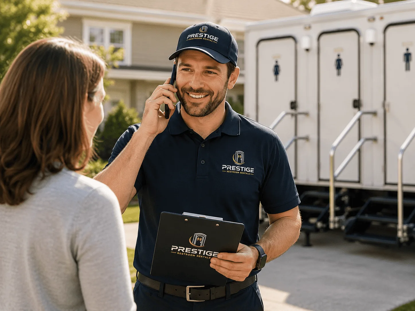 Luxury Portable Restrooms FAQs in Harwood, MO